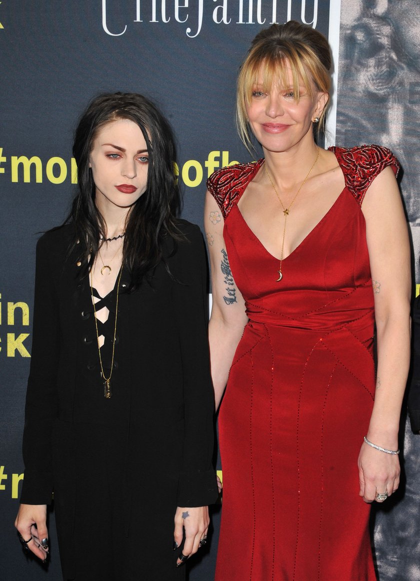 Courtney Love z córką Frances Bean Cobain