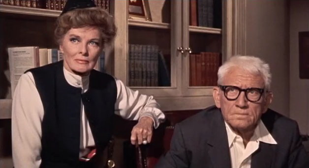 Katharine Hepburn i Spencer Tracy 
"Zgadnij kto przyjdzie na obiad"
reż. Stanley Kramer, 1967 r.