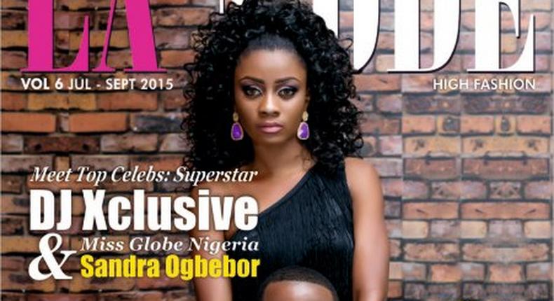 DJ Exclusive, Miss Globe Nigeria cover La Mode Magazine