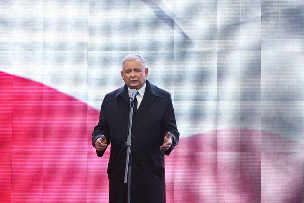 Jarosław Kaczyński. Fot. Rafał Guz