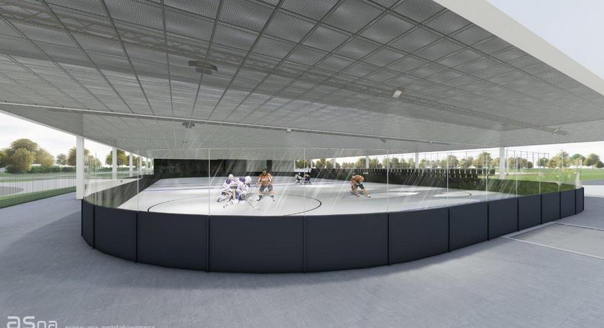 Rolkowisko latem, lodowisko zimą. Do końca roku w kompleksie WCT Spartan powstanie nowa przestrzeń sportowo-rekreacyjna.