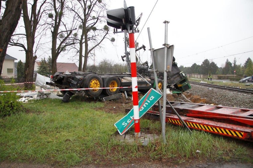 Pendolino wjechało w tira