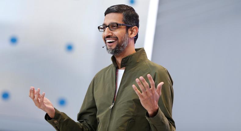 Google I/O 2018 sundar pichai