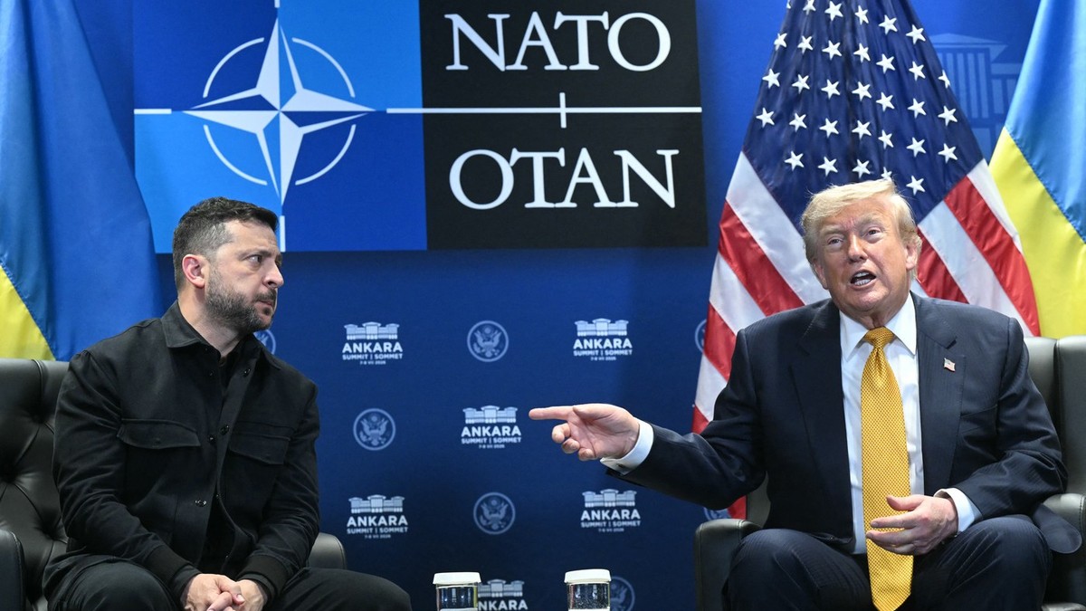 Donald Tramp i Volodimir Zelenski