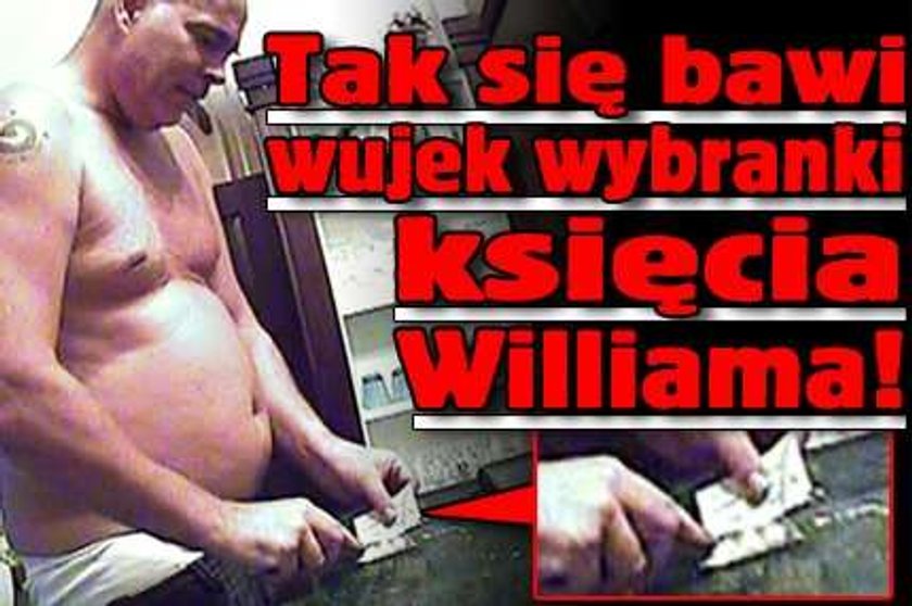 Tak się bawi wujek wybranki księcia Williama!