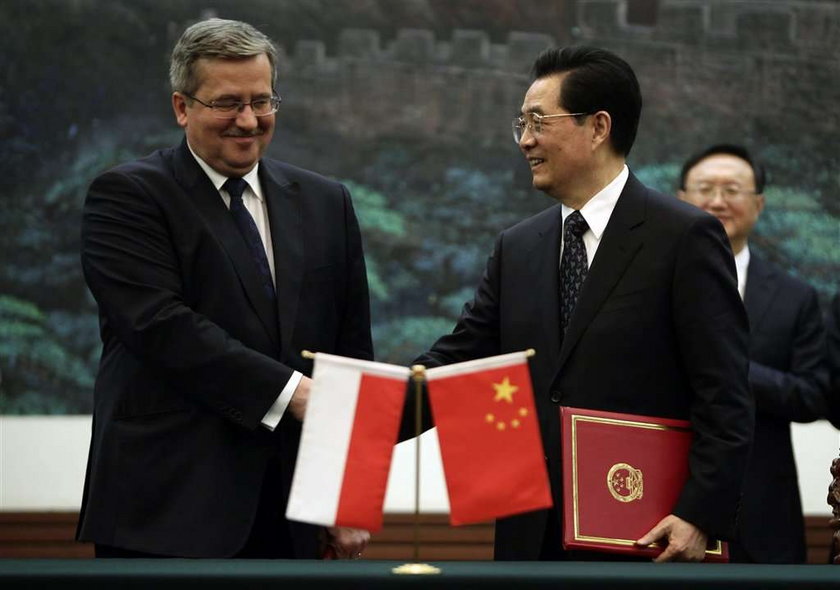 Komorowski pił w Chinach