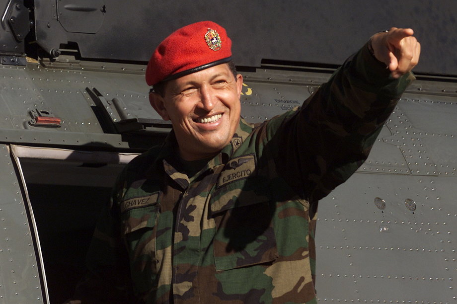 Late Venezuelan President Hugo Chavez, who died in 2013.
