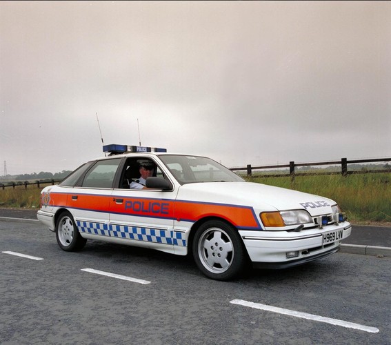 Radiowóz brytyjskiej policji