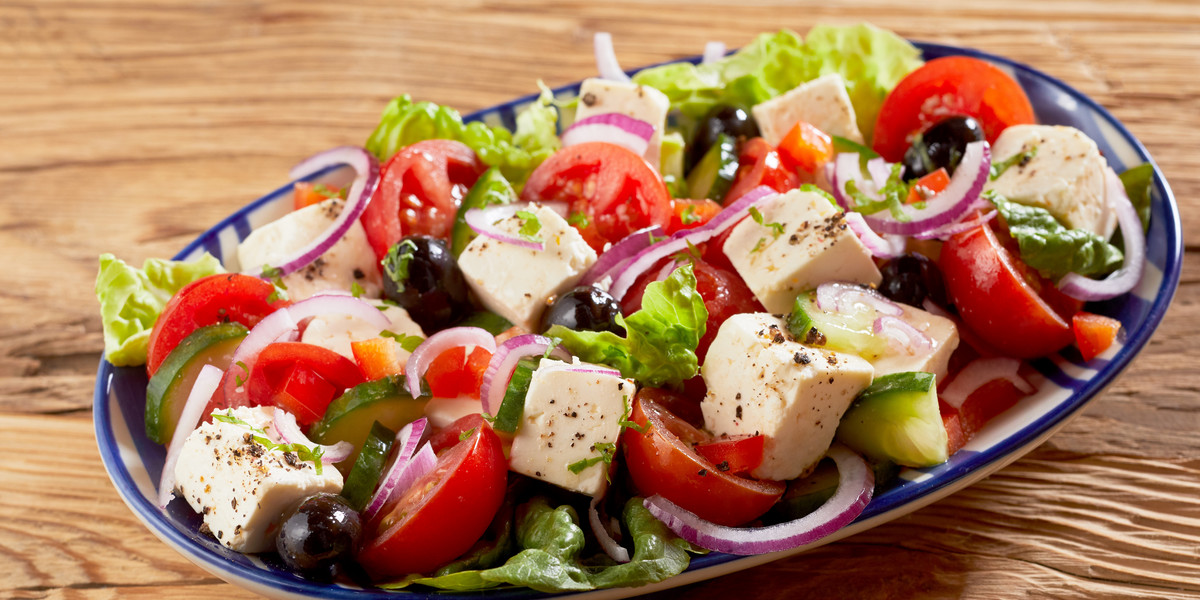 Kuchnia grecka kojarzy się z doskonałą sałatką