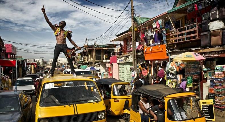 A Lagos street photograph [Kelechi Amadi-Obi/New York Times]