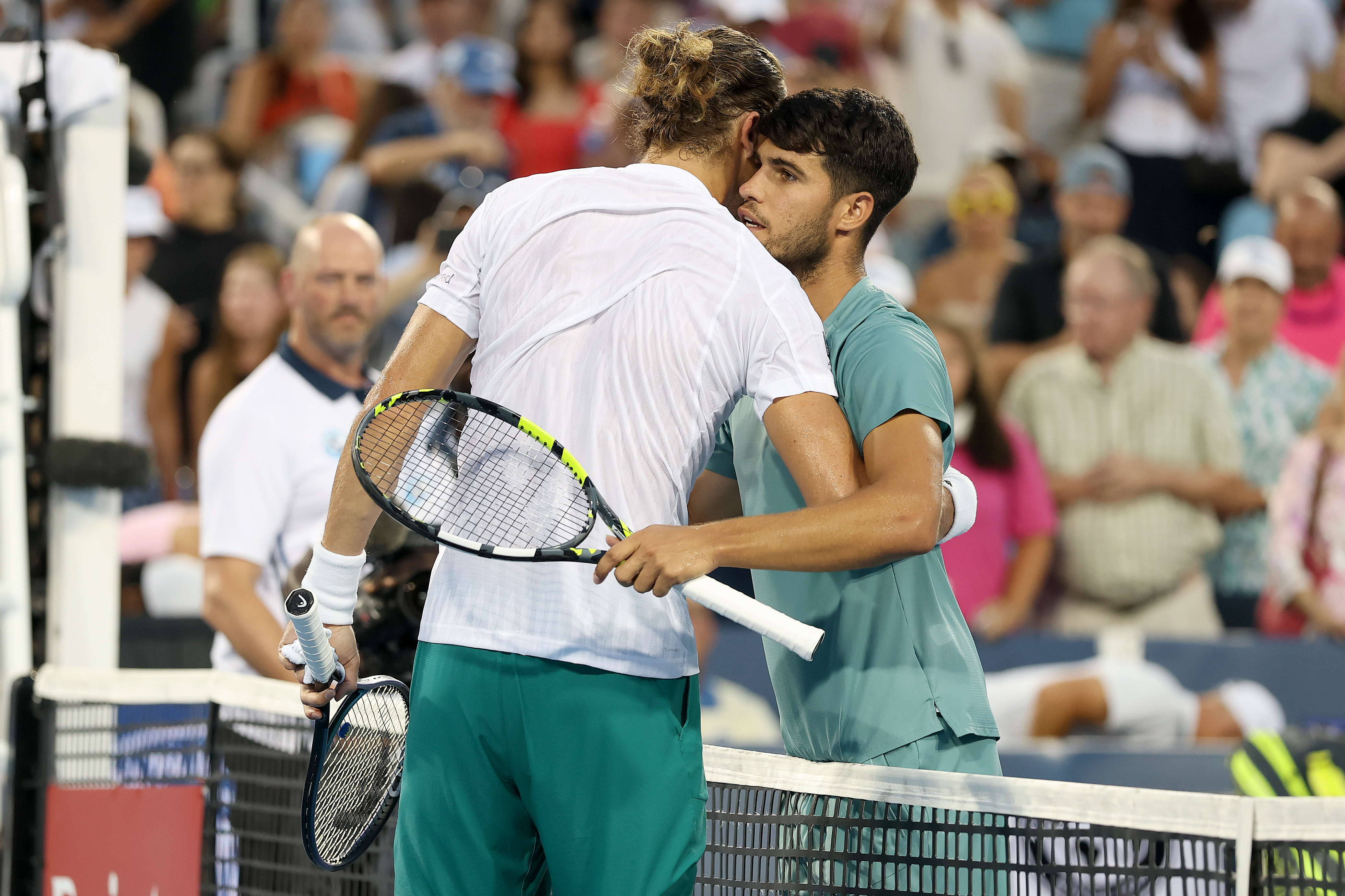 Alcaraz conmueve: Mensaje emotivo a Zverev en Cincinnati
