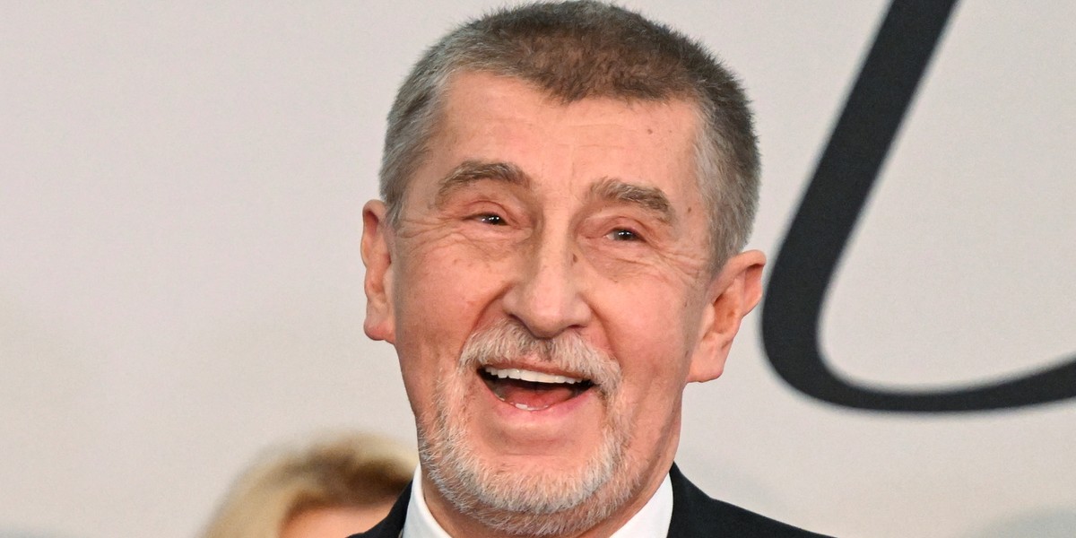 Czeski polityk i przedsiębiorca Andrej Babiš.