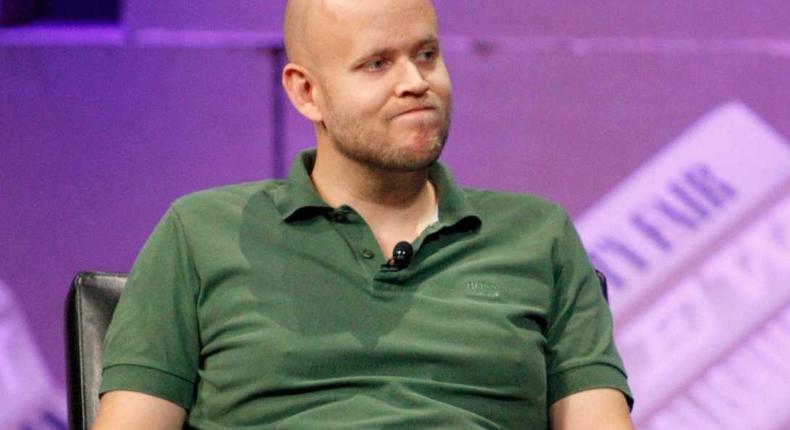 Spotify founder and CEO Daniel Ek.