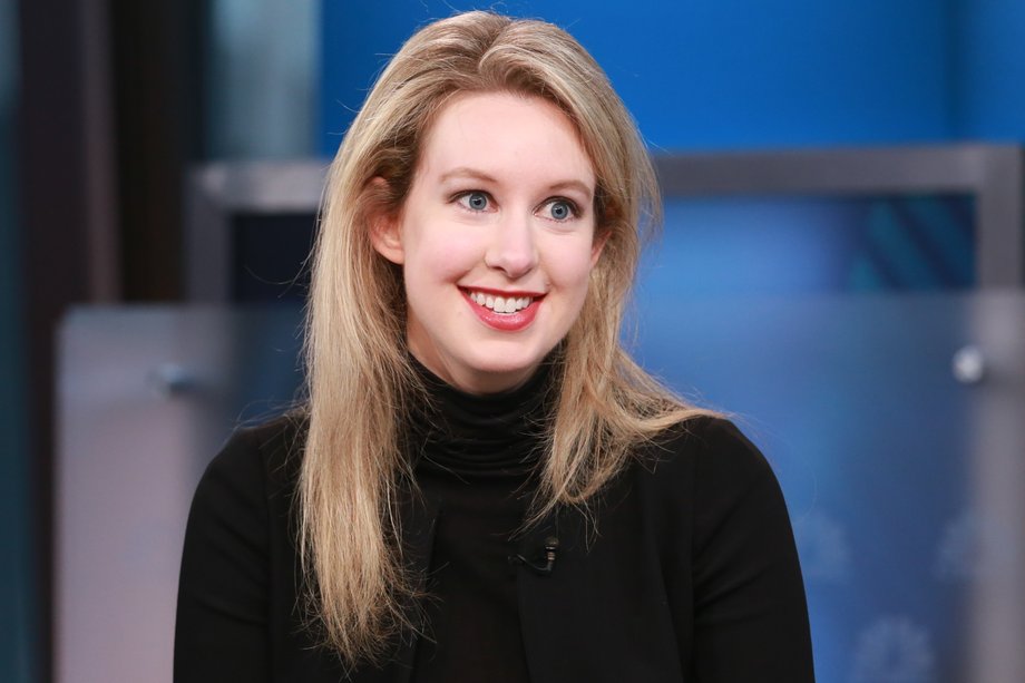 Elizabeth Holmes w 2015 r.