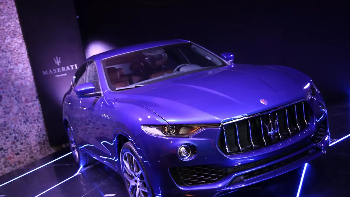 Maserati Levante w Warszawie - premiera