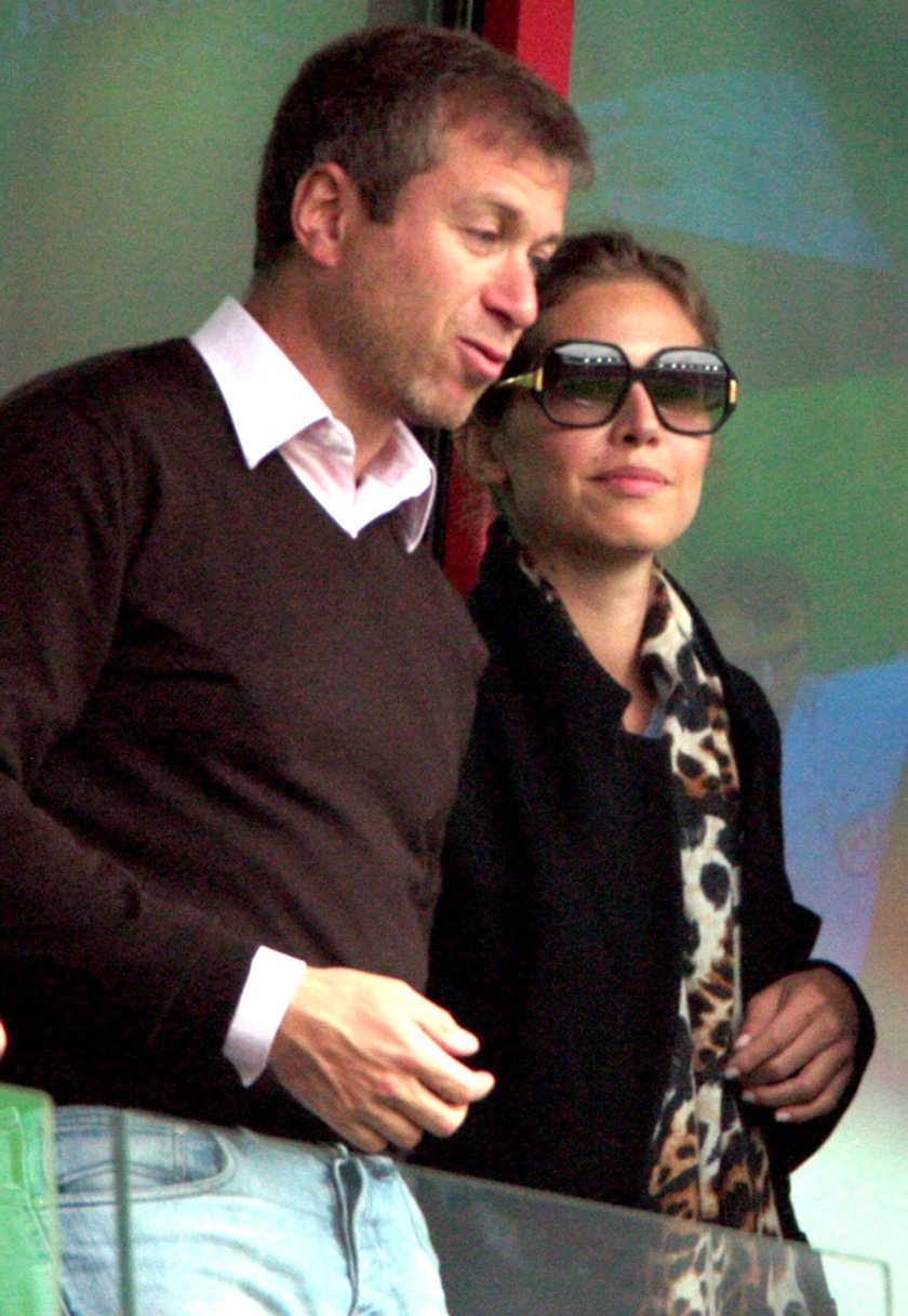 Dasha Zhukova i Roman Abramowicz