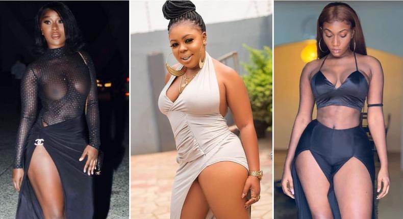 10 Ghanaian female celebrities who love to show skin in outfits