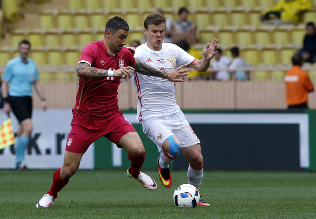 Euro 2016: Rosja - Serbia 1:1 w meczu towarzyskim