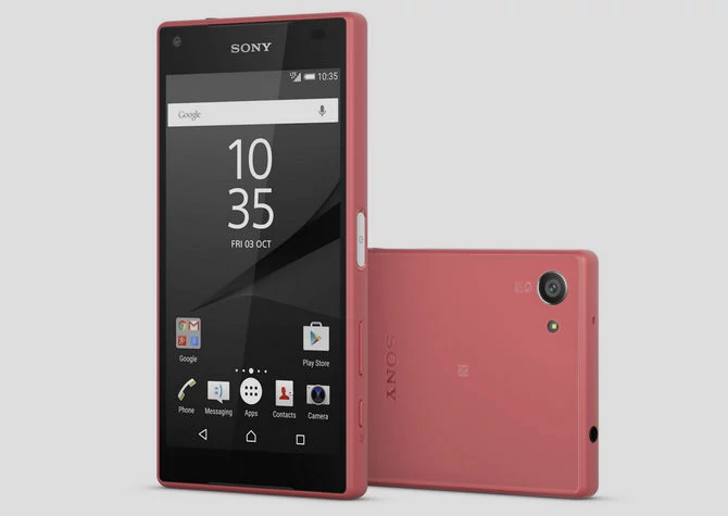 Sony Xperia Z5 Compact: obudowa w jednym z czterech kolorów, matowe szkło z tyłu