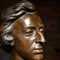 Popiersie Fryderyka Chopina autorstwa Auguste'a Clesingera, prezentowane na wystawie czasowej „Chopin i przyjaciele w Muzeum Fryderyka Chopina w Warszawie