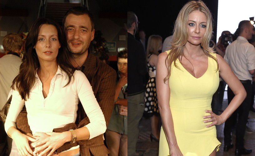 Małgorzata Rozenek w roku 2005 i 2015