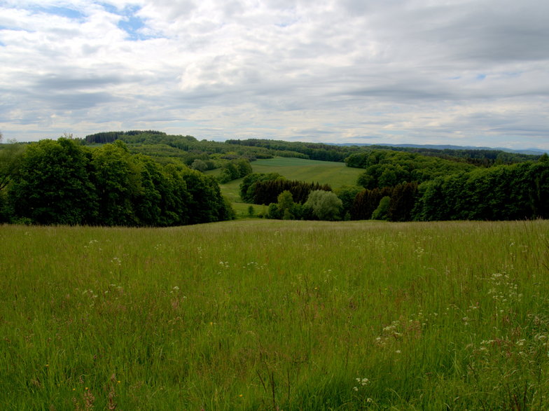 Panorama na Pogórze Kaczawskie