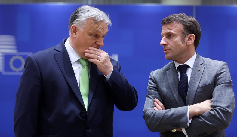 Victor Orban i Emmanuel Macron.