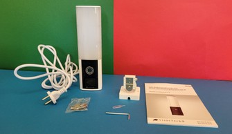 Außenwandleuchte mit 2K-Überwachungskamera: Visortech ZX-5319 im Test