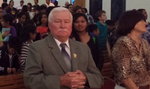 Lech Wałęsa modli się za swojego wnuka
