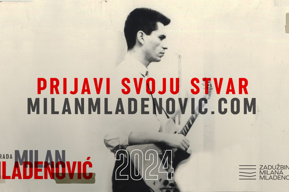 "Prijavi svoju stvar": Otvoren konkurs za dodelu Nagrade Milan Mladenović 2024