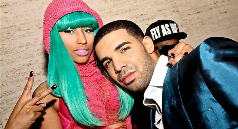 Drake and Nicki Minaj