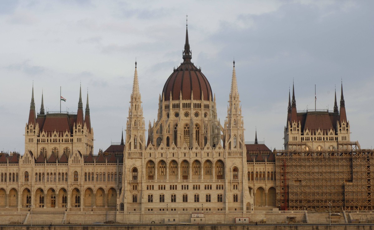 The Parliament in Budapest, Hungary