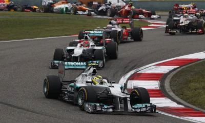 Grand Prix Chin 2012: Nico Rosberg sensacją weekendu