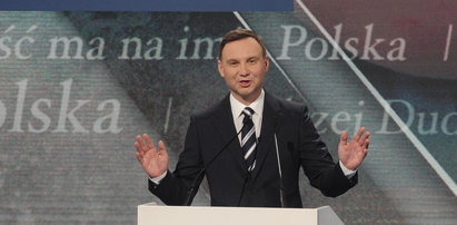 Duda: Mam za dużo energii by tylko pilnować żyrandola!