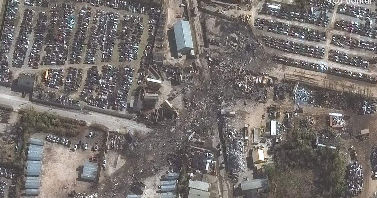 Satellite images show the huge impact of the deadly UPS plane crash ...