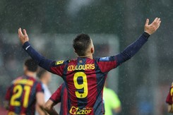 Koulouris z czwartym hat-trickiem w sezonie. 9 goli w meczu Puszczy z Pogonią