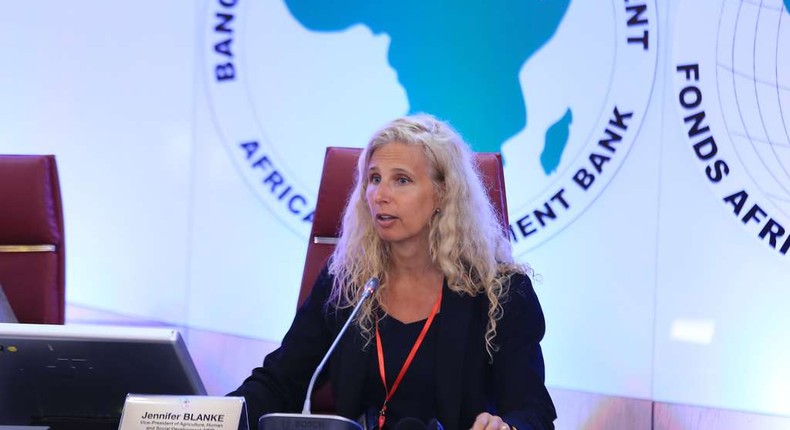 Jennifer Blanke, Vice-President, Agriculture, Human and Social Development at the African Development Bank (AfDB)