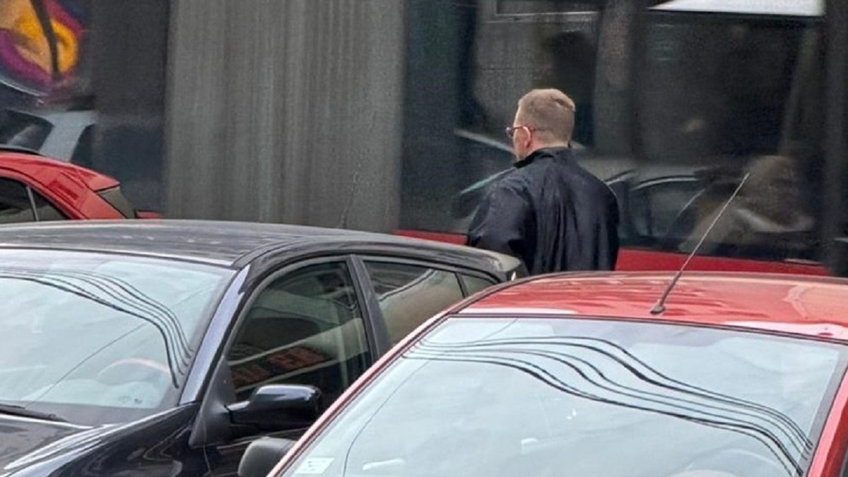 (PAPAPARACO) RELJA POPOVIĆ PRETRČAVA ULICU VAN PEŠAČKOG PRELAZA Pevač uhvaćen na Vračaru kako krši propise: Sve vreme priča na telefon