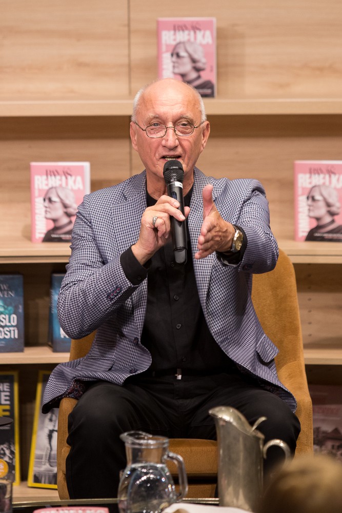 Jozef Banáš uviedol 23. októbra 2025 knihu Tichá rebelka Timrava.