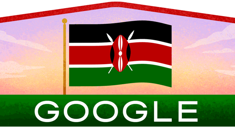 Googles Doodle celebrating Kenya's Jamhuri Day