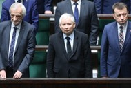 Ryszard Terlecki Jarosław Kaczyński Mariusz Błaszczak PiS Prawo i Sprawiedliwość polityka Sejm