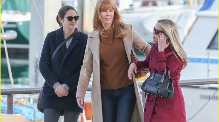Nicole Kidman mellett Reese Witherspoon és Laura Dern is szerepel a sorozatban (Fotó: HBO)
