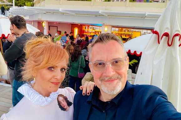 ALEKSANDRA KOVAČ I ROMAN GORŠEK U KANU Srpski filmski kompozitori na svetskoj sceni