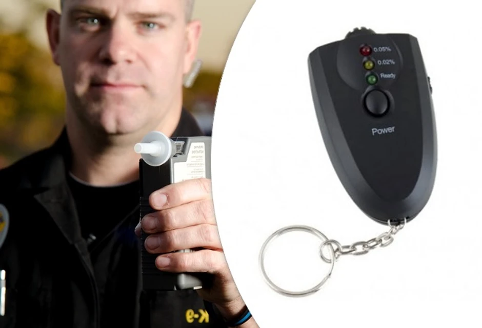 Privezak-alkohol tester