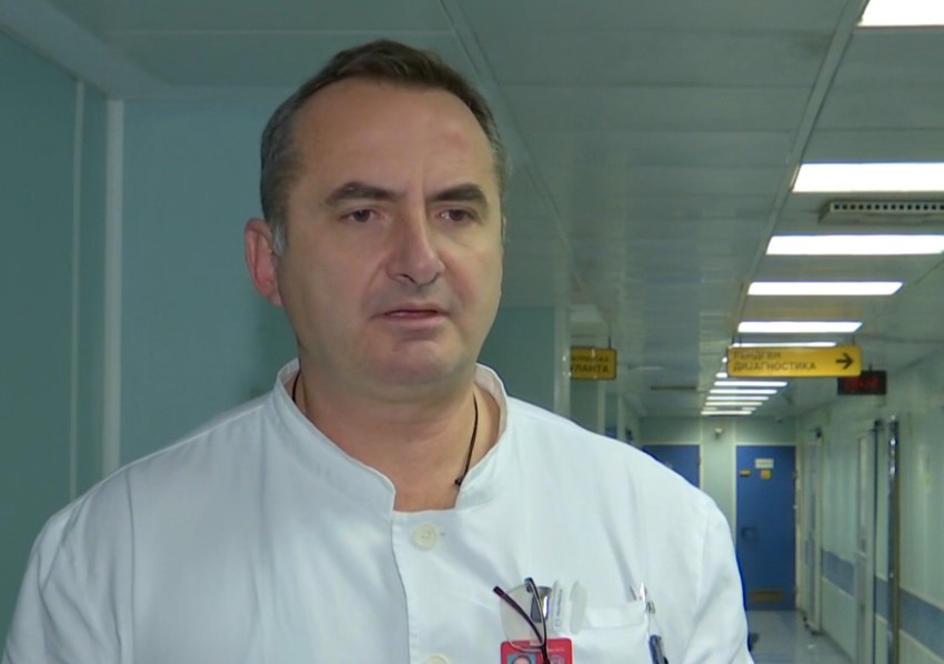 Aleksandar Radunović, glavni dežurni hirurg VMA.