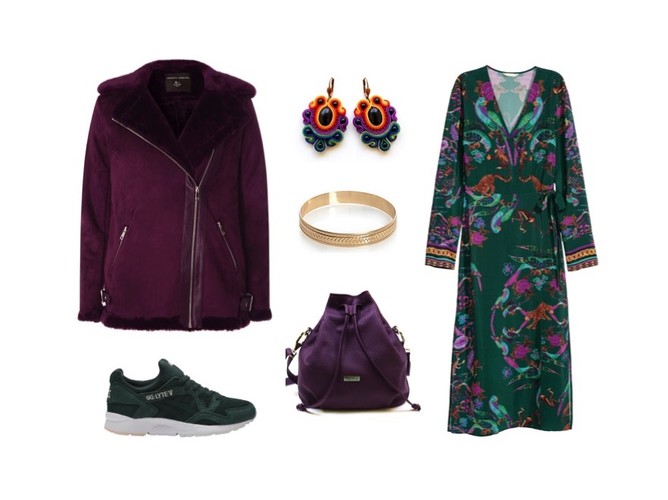 STYLIZACJE z kożuchami motocyklowymi