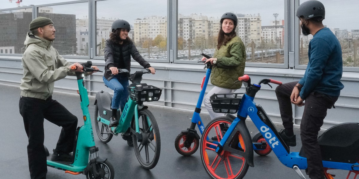 Firmy Tier Mobility i Dott chcą się połączyć.