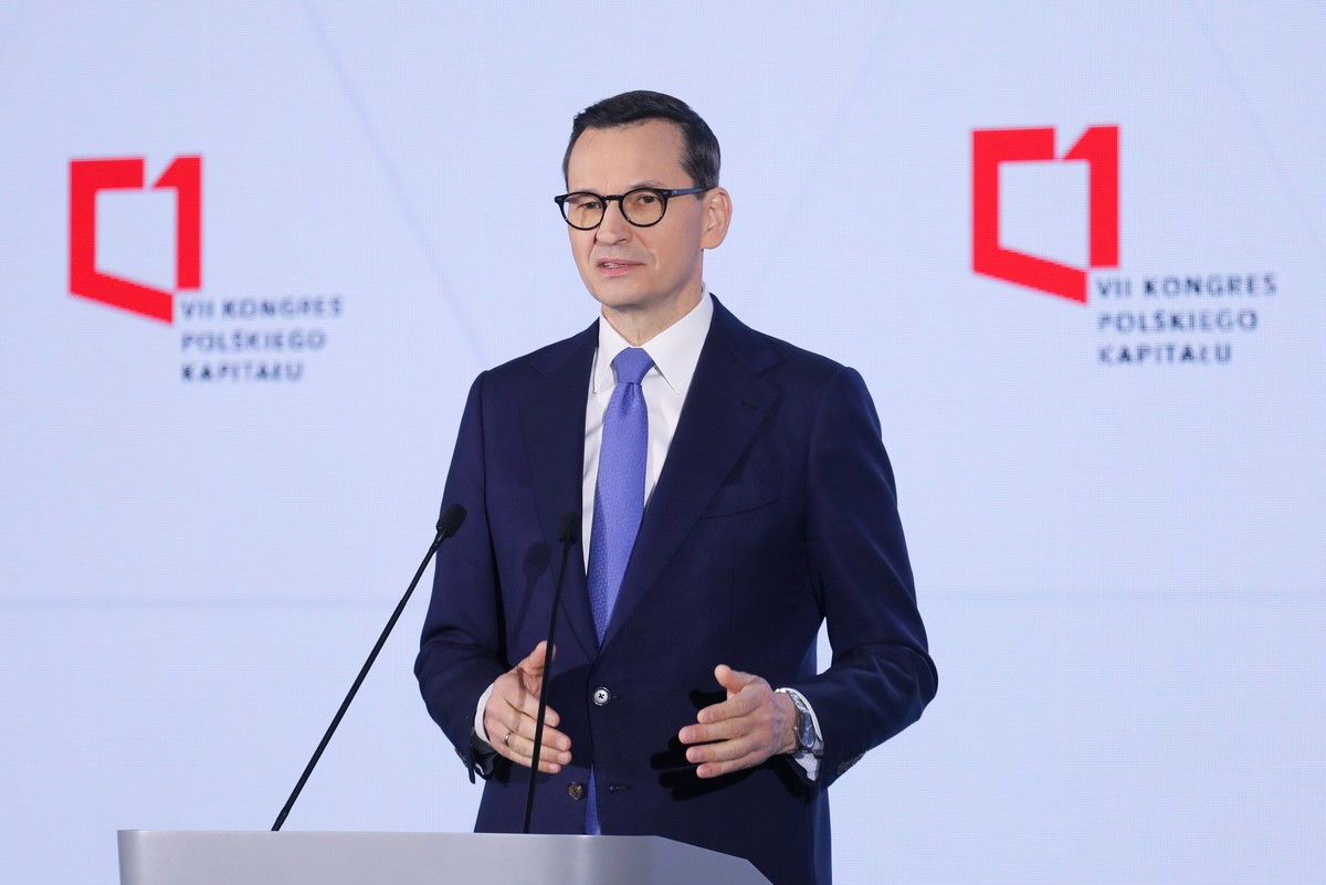 Premier Mateusz Morawiecki na VII Kongresie Polskiego Kapitału