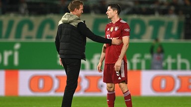 Nagelsmann skomentował zachowanie Lewandowskiego. "Jest tylko człowiekiem"