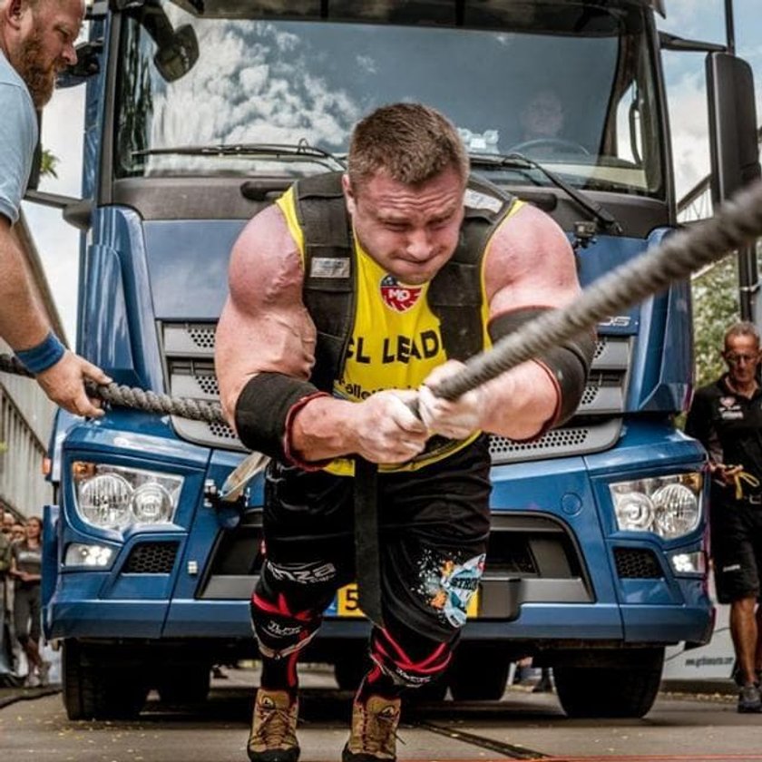Strongman Mariusz Pudzianowski I Krzysztof Radzikowski Si acze TVN 